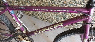 Bicicleta Morada CONOR 18 Velocidades