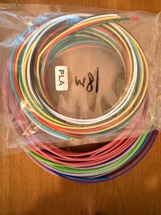 Filamentos 3D PLA Varios Colores