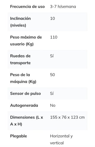 Cinta de correr BH Runlab usada 2/3 veces