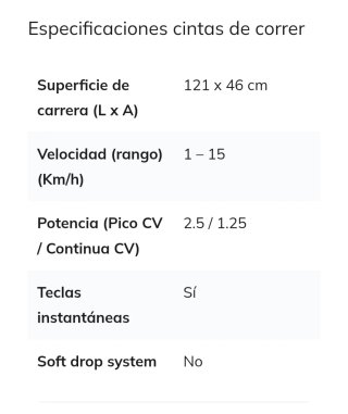 Cinta de correr BH Runlab usada 2/3 veces