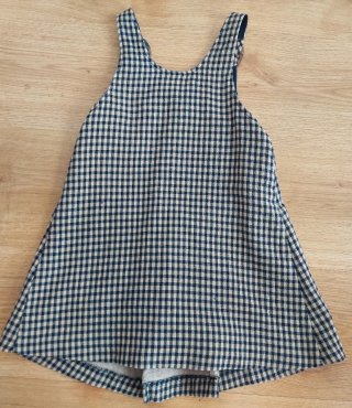 Conjunto Pichi y Camisa Cuadros Niña