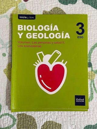 Biología y geología 3 ESO Oxford 3 volúmenes