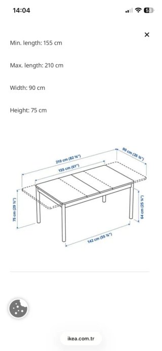 Mesa Comedor Extensible Ikea Rönninge