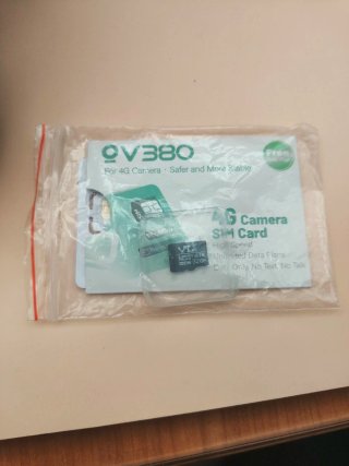 Cámara de vigilancia solar para exteriores