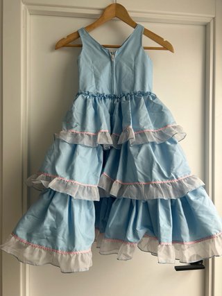 Traje Flamenca Niña Maria Isabel Ruiz Azul