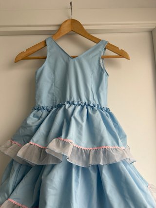 Traje Flamenca Niña Maria Isabel Ruiz Azul