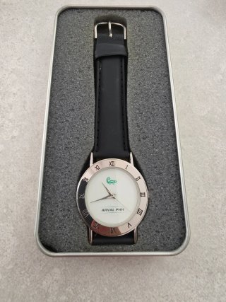 Reloj ARVAL PHH Hombre Negro/Plata