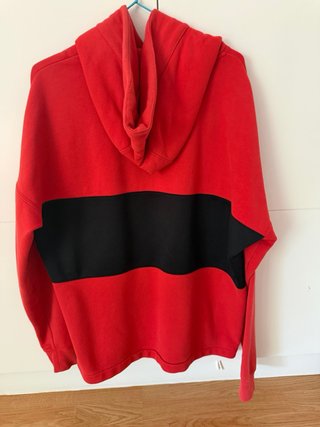 Sudadera Nike Air Roja y Negra