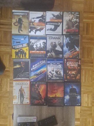 Lote 20 Películas DVD y Blu-ray Acción