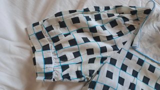 Blusa Vintage Batista Cuadros 80s