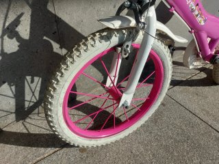 Bicicleta Paw Patrol Patrulla Canina 16" rosa