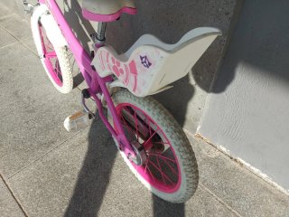Bicicleta Paw Patrol Patrulla Canina 16" rosa