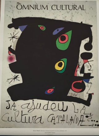 Litografía Omnium Cultural Joan Miró