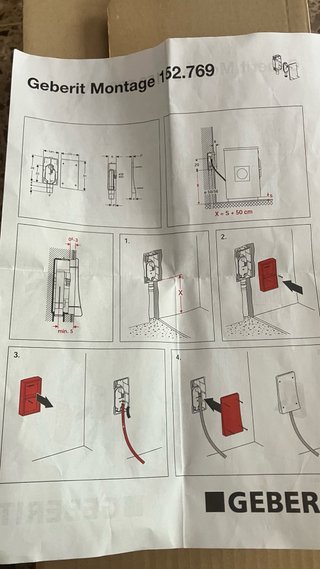 Sifón empotrado Geberit