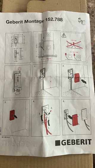 Sifón empotrado Geberit