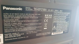 Televisor Panasonic Viera Negro