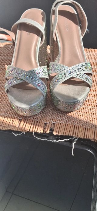 Sandalias de fiesta Even&Odd con plataforma