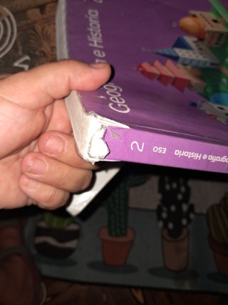 Libro geografía e historia 2eso santillana. Usado