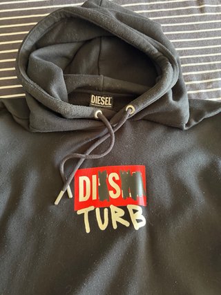 Sudadera Diesel Disturb Negra