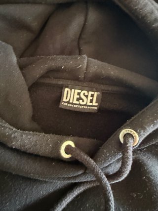 Sudadera Diesel Disturb Negra