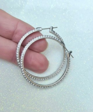 Brincos Argola Dextera Pavé