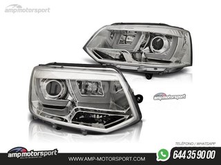 FAROS DELANTEROS LUZ DIURNA TUBE LIGHT U TYPE PARA VOLKSWAGEN T5