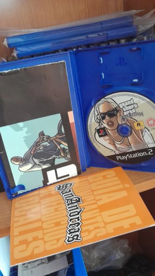 GTA San Andreas PS2 COMPLETO pal🇪🇦