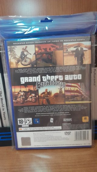 GTA San Andreas PS2 COMPLETO pal🇪🇦