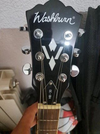 Guitarra Eléctrica Washburn HB-30 Sunburst