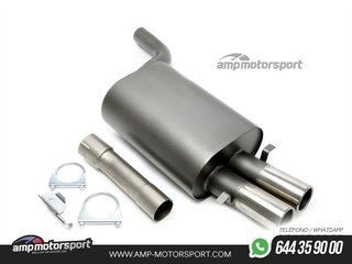 SILENCIOSO TRASERO DEPORTIVO BMW SERIE 5 E39 TOURING