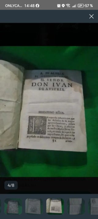 Libro antiguo  1724