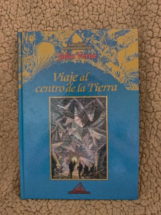 Libro "Viaje al centro de la tierra"