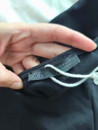 Vestido Zara Negro Talla M Nuevo