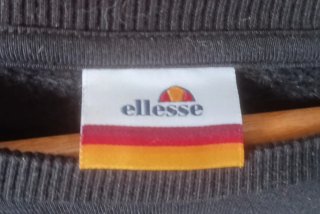 Sudadera Ellesse Negra, Blanca y Verde
