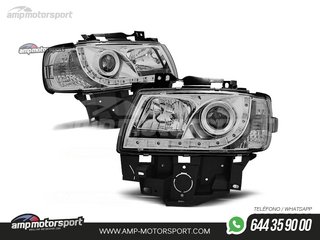 FAROS DELANTEROS LUZ DIURNA LED PARA VOLKSWAGEN T4 MULTIVAN / CARAVELLE