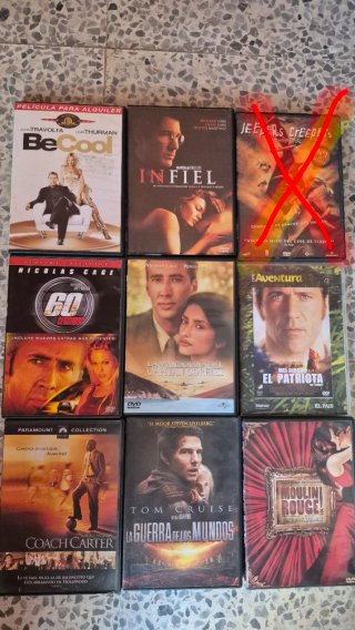 Cada 3 Películas 5€ DVD: Acción, Crimen, Terror
