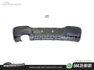 DIFUSOR TRASERO BMW SERIE 1 F20 LOOK M-PERFORMANCE