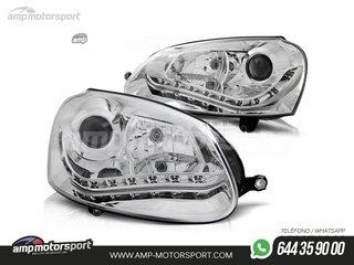 FAROS DELANTEROS LUZ DIURNA LED PARA VOLKSWAGEN GOLF / VARIANT / JETTA MK5