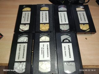 Colección VHS Campeones (Anime Deportivo)