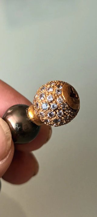 FANTÁSTICO Colar Vintage Ouro-Gil Sousa Pérolas