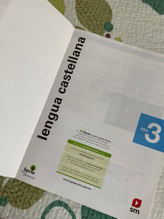 Lengua castellana y Literatura 3o ESO