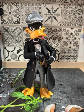 Figura Pato Lucas Peaky Blinders