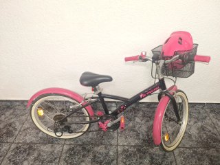 Bicicleta Btwin 500 Niña Rosa