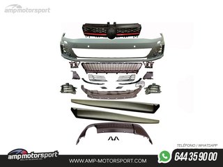 KIT DE CARROCERIA PARA VW GOLF MK7 LOOK GTI CON PDC