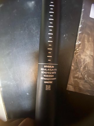 Tija Limotec 31.6 Nueva