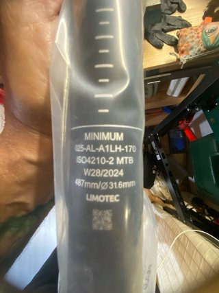 Tija Limotec 31.6 Nueva