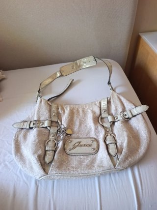 Bolso Guess Beige