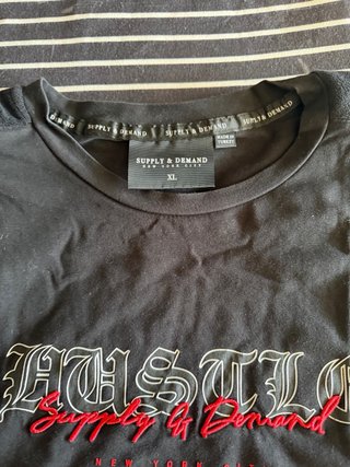 Camiseta Supply & Demand XL Negra