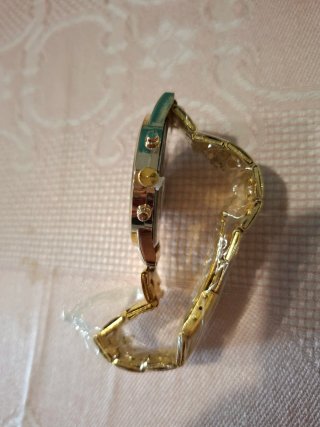 Reloj Gaiety Dorado y Marrón