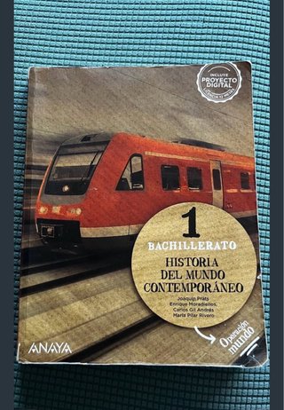 libro Historia del Mundo Contemporáneo 1 Bach